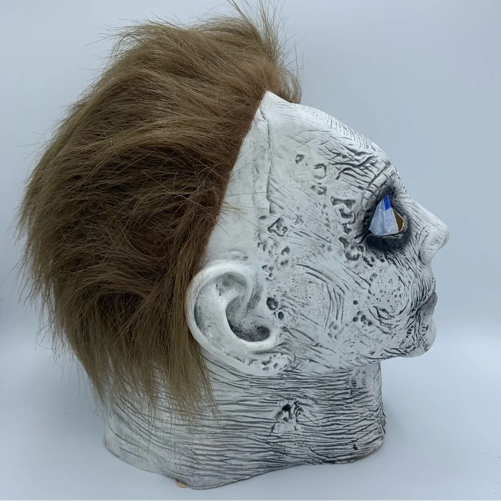 Michael Myers Mask Halloween Cosplay Latex Full Head & Hair Adult One Size